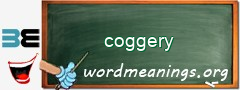 WordMeaning blackboard for coggery